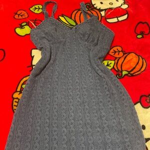No Boundaries Charcoal Kids Dress